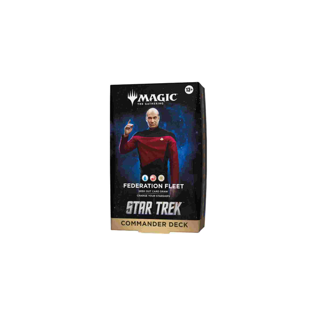 Commander ENG Deck "Federation Fleet" Star Trek Inglese - Magic PREORDER RITARDO DATA INDETERMINATA
