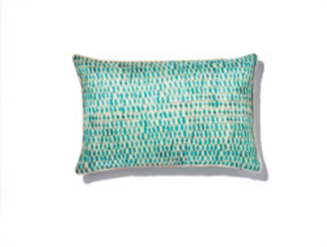 ÉLITIS Soria Turquoise / Kissenhülle 30 x 45 cm incl. Kissseninlet