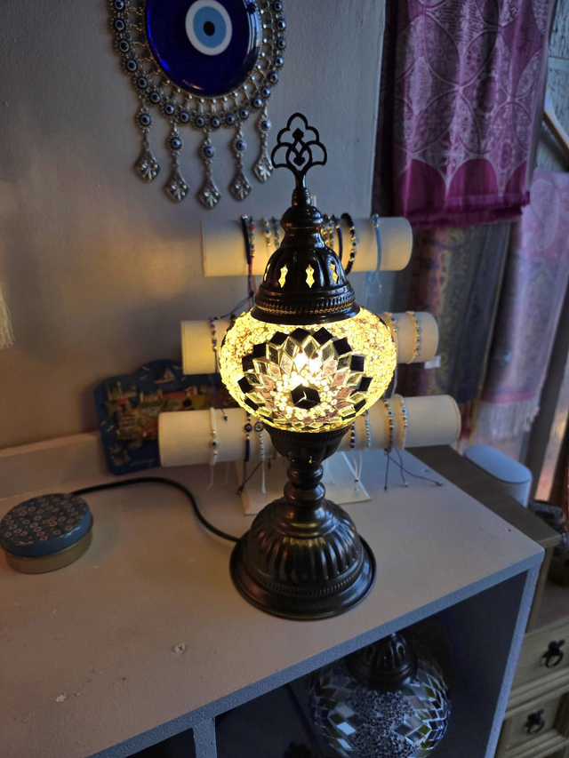 Medium Mosaic Table Lamp