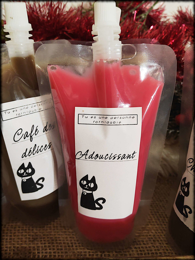 Fondant parfumé compressible Adoucissant - Squeezable wax