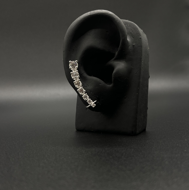 Brinco de zircônias