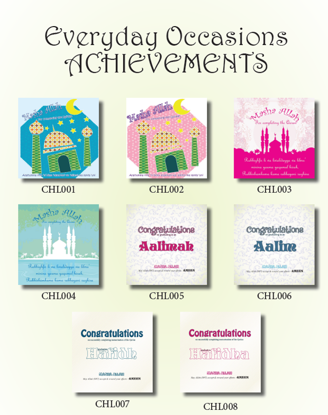 Everyday Achievements Greeting Cards Wholesale