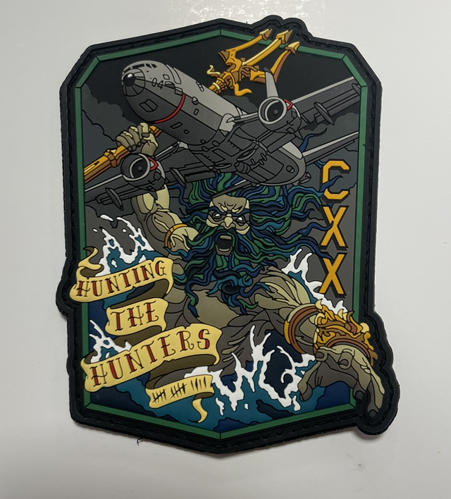 ‘Hunting The Hunters’ Green PVC Patch