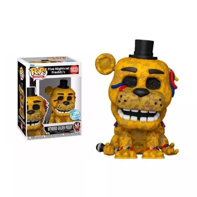 Five Nights at Freddy&#039;s: Withered Golden Freddy Pop! #1033