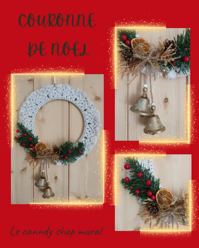 Couronne en macramé