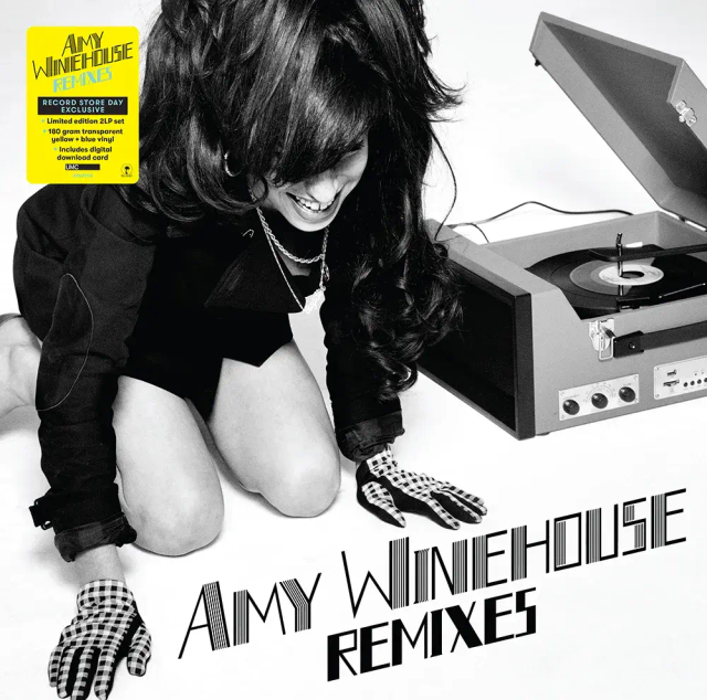Amy Winehouse - Remixes [RSD Drops 2021] 2LP yellow/blue
