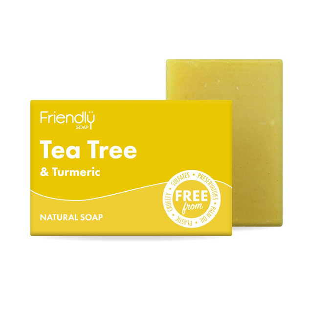 Tea Tree &amp; Turmeric Natural Soap
