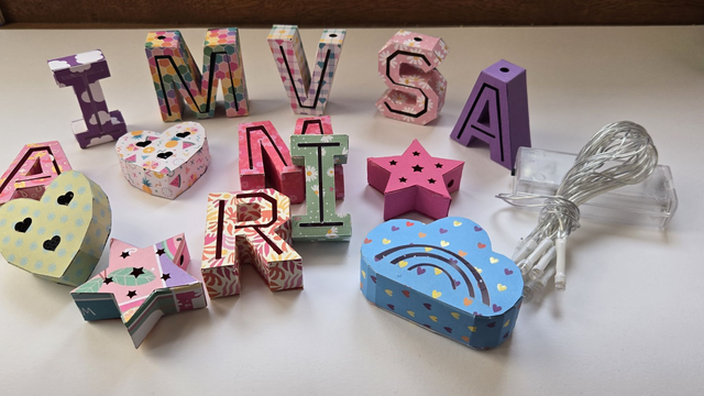 Guirlande Prénom Personnalisable – LED et Décoration Lumineuse