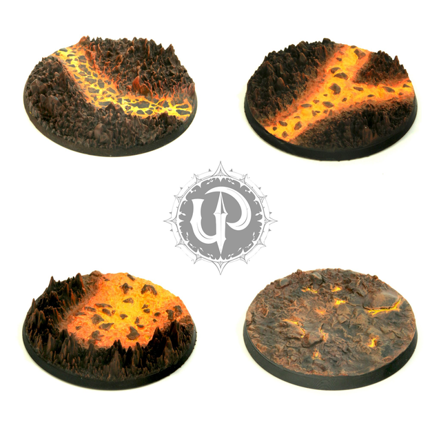 50mm Mountain themed base