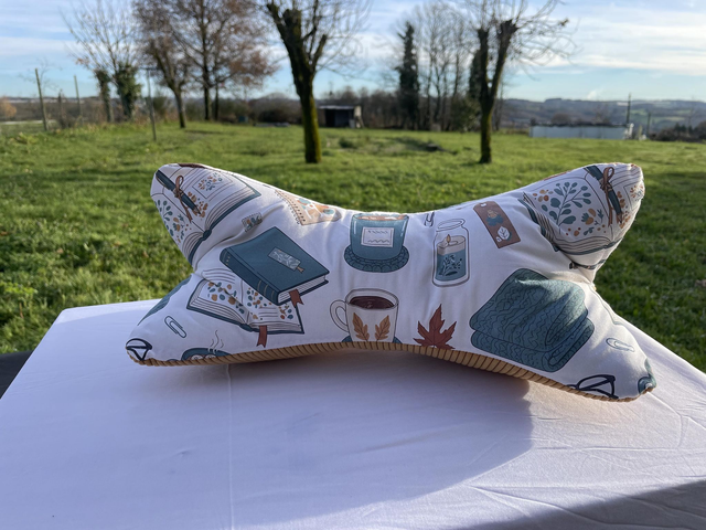 Coussin papillon cosy