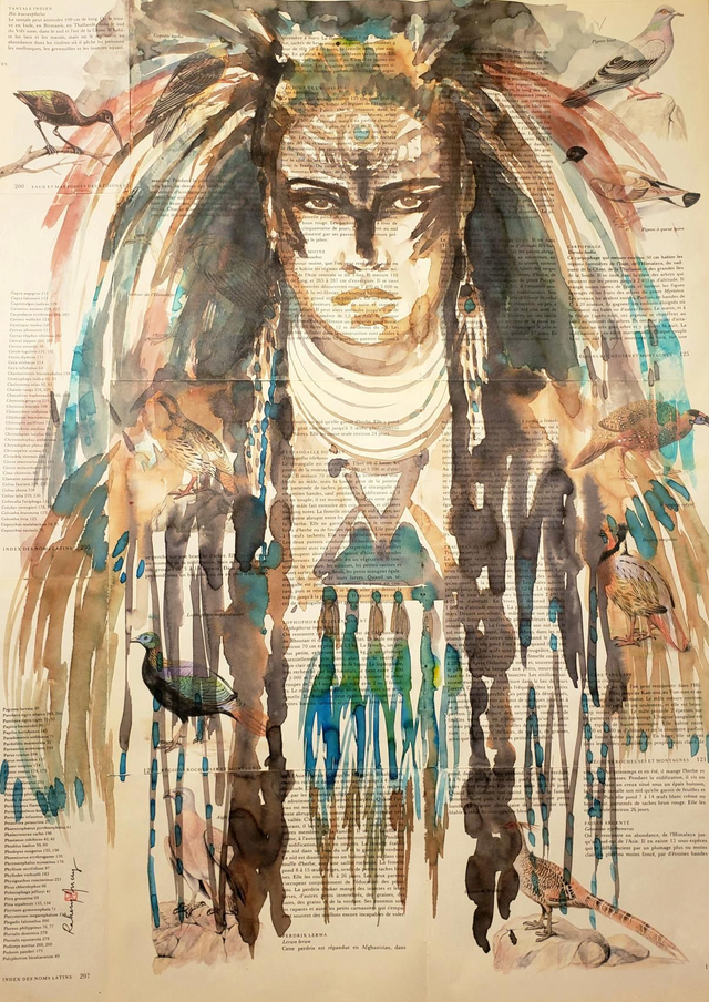 Vautour de l'Himalaya