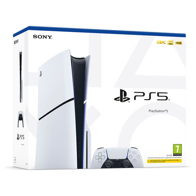 Sony PlayStation 5 PS5 Disc Edition Slim Game Console White