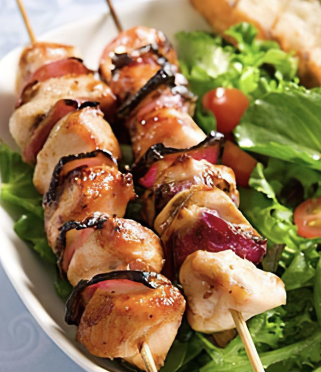 Brochette de poulet 