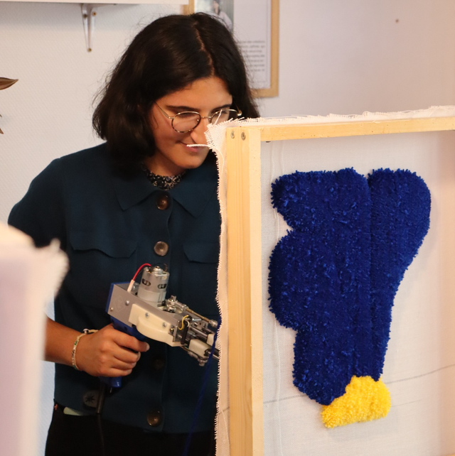 MER.26 Novembre 18h30-20h30 • atelier Tufting 