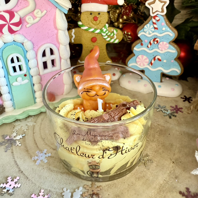 Bougie Chat’leur d’Hiver XL