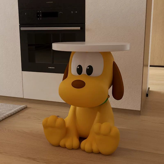 Dog Shaped Coffee Table 