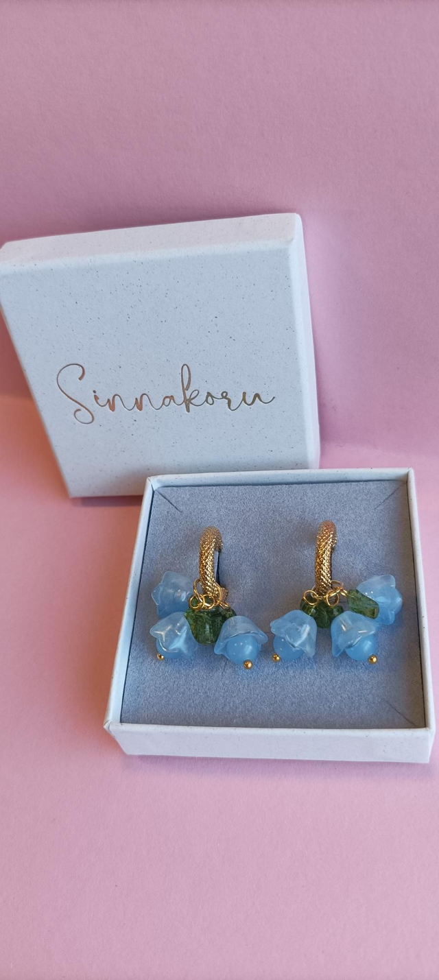 Kukkaistytön korvakorut 