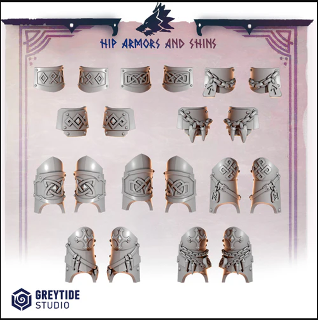 Hip Armors and Shins (Primal Hounds)