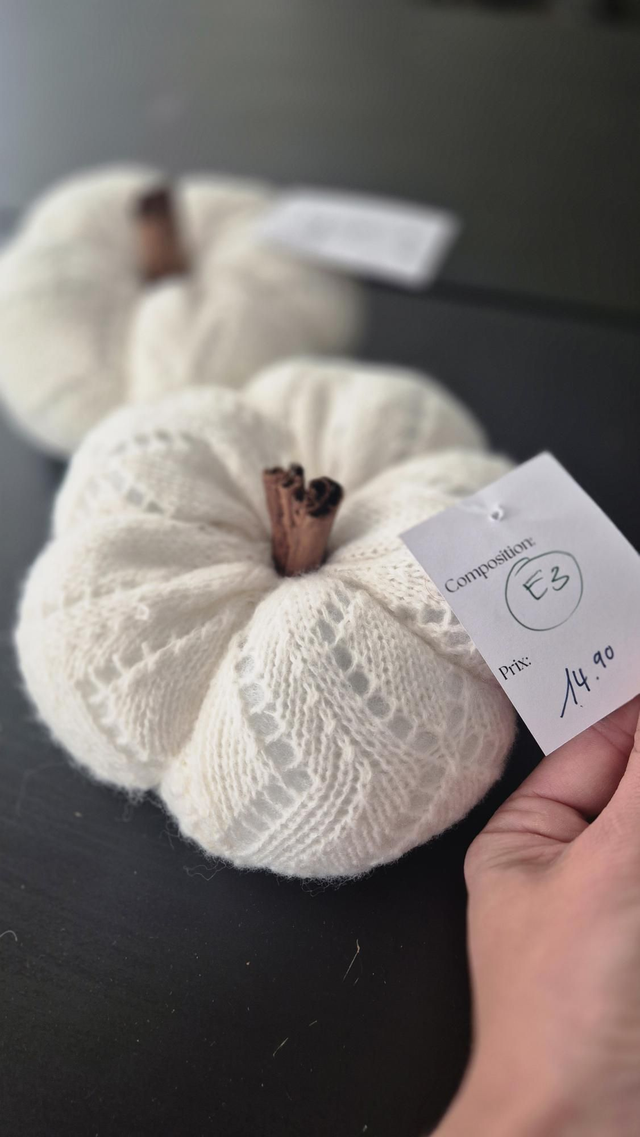 E3/Courge grande, blanc