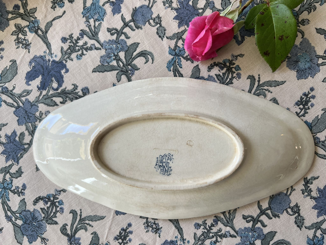 OISEAUX - Ravier aux oiseaux de la manufacture de Gien - Terre de Fer