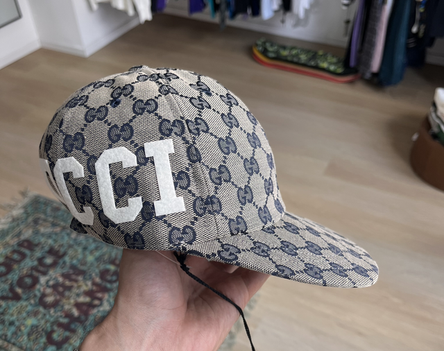 Gucci cappello da baseball in tela 