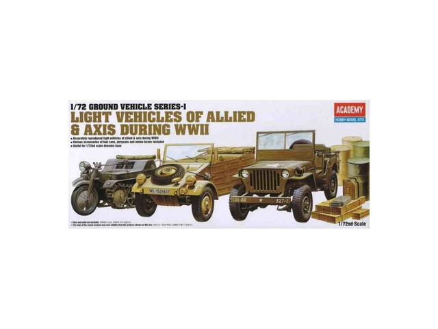GROUND VEHICLE SET academy 13416 1/72