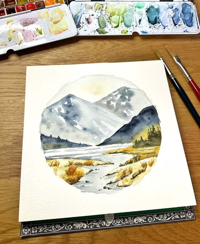 Bulle d’aquarelle #4