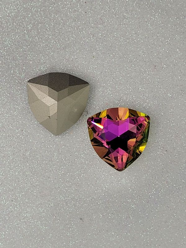 Fancy Trilliant, Vitrail Rose, 24mm