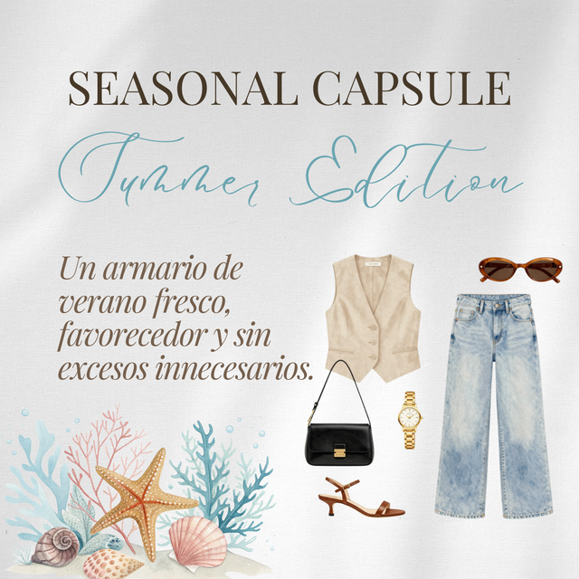 SEASONAL CAPSULE: Summer Edition - Armario Cápsula de Verano
