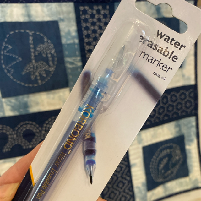 Water erasable pen 