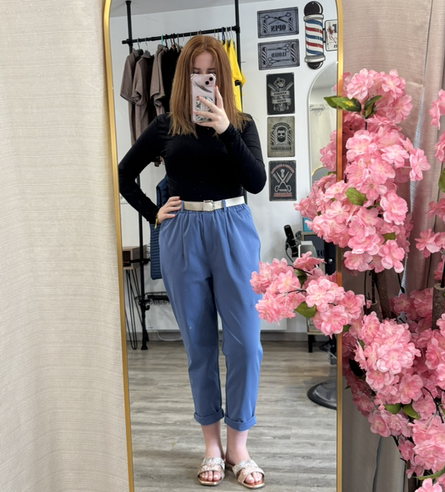 Pantalon bleu 