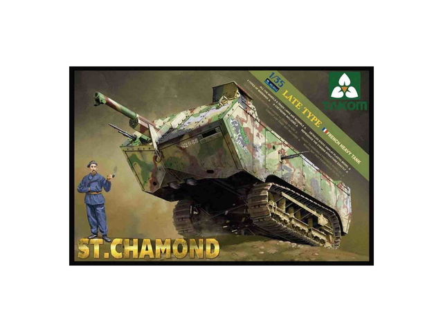 French Heavy Tank St.Chamond L. Takom TAK2012 1/35