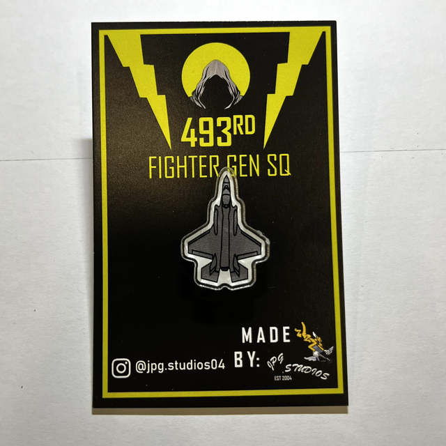 493 FGS F-35 Pin