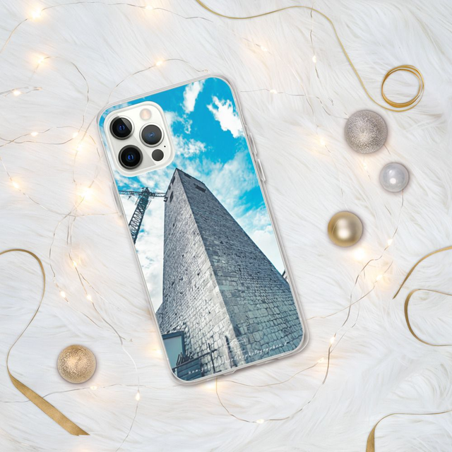 Cover per iPhone in silicone Landscape geometry