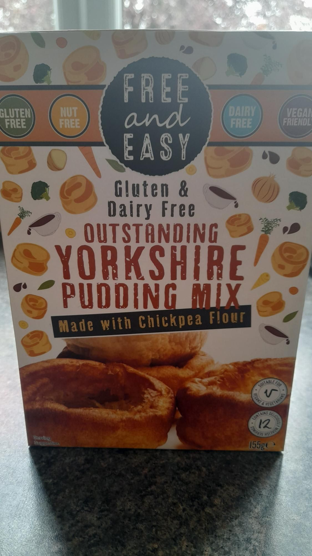 Yorkshire Pudding mix - Free &amp; Easy