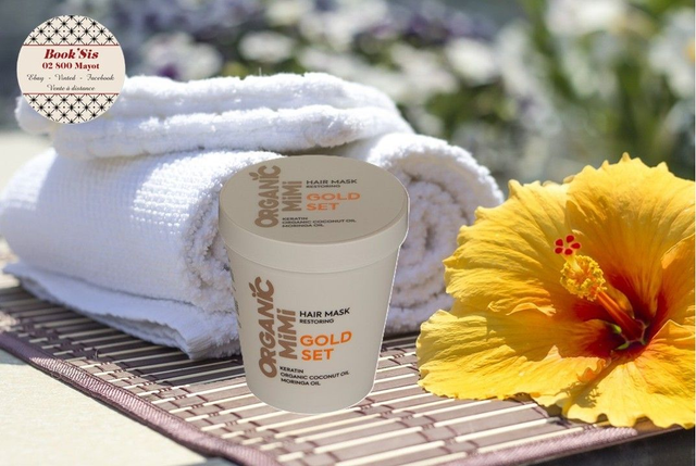 Organic Mimi " Masque capillaire Gold Set Réparateur "