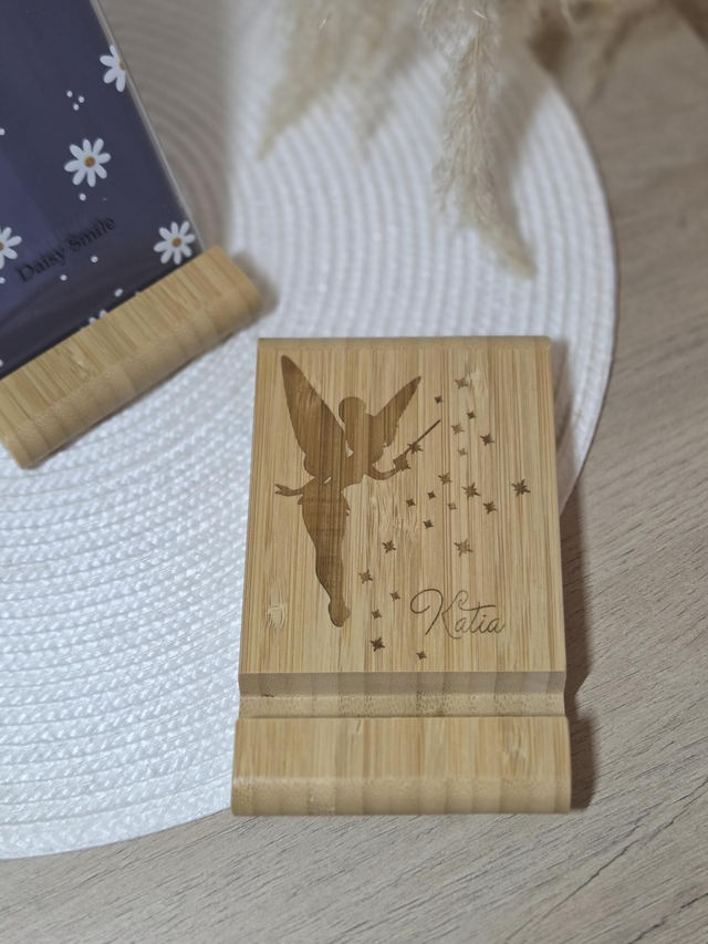 Support téléphone personnalisé &quot;fée&quot;