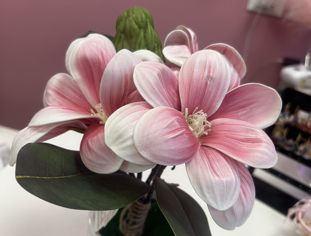 Pianta artificiale decorativa con vaso