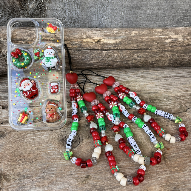 Grigri de téléphone Édition Christmas 🎄 IT’S TIME - Taille S