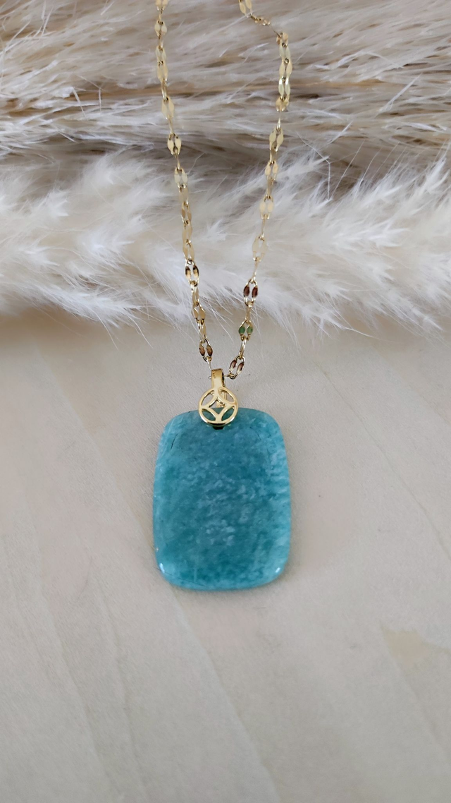 Pendentif "Destin" Amazonite