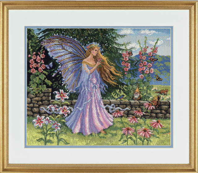 Counted Cross Stitch Kit: Summer Fairy by Dimensions
