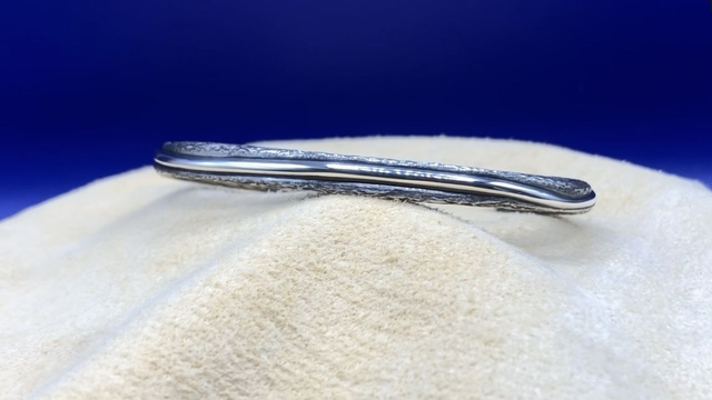 S・Bracelet Jonc・Collection Écorce