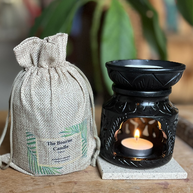 Melt Burner with tea light and chosen wax melt