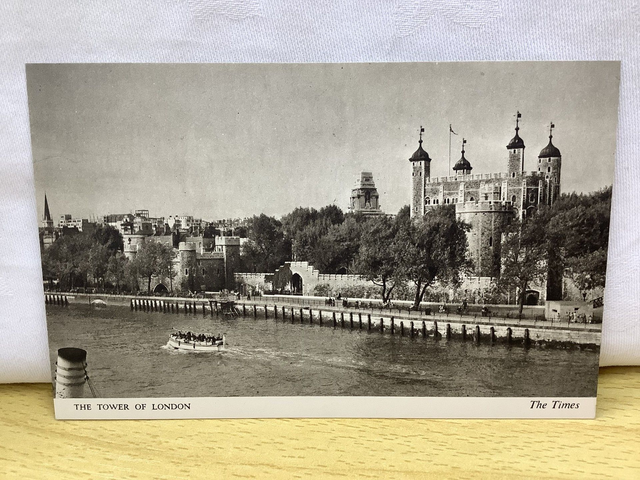The Tower of London , The Times Series The London Scene Vintage Postcard. Our Ref A116 £2.00