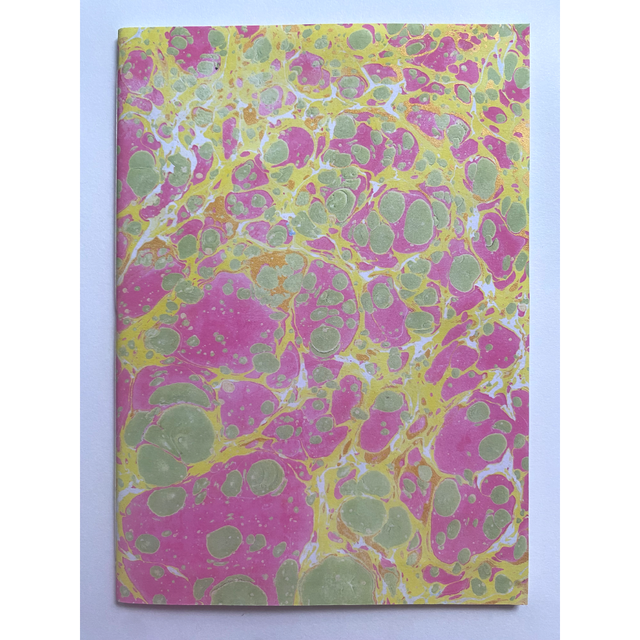 Softbound Notebook, Pink And Yellow Stone