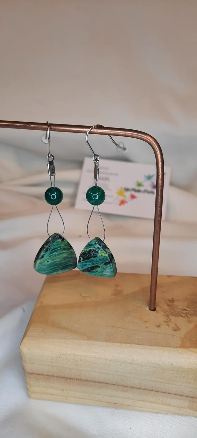 BdO peuplier vert émeraude et agathe