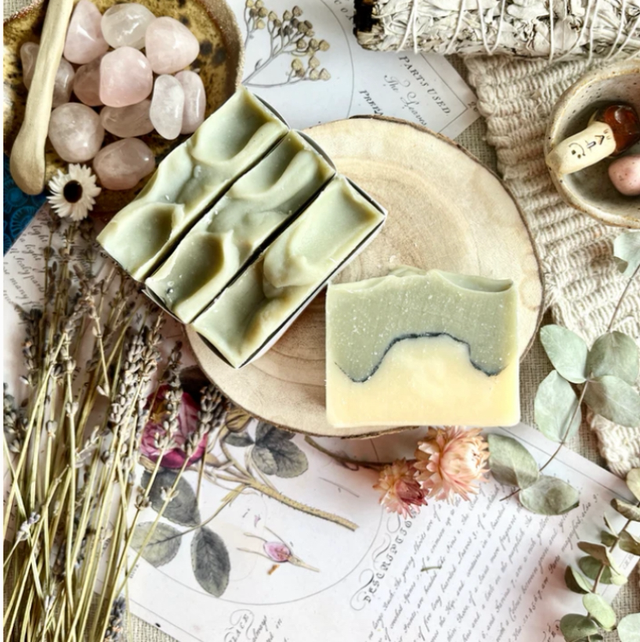 Louisa B Eucalyptus & Mint Soap