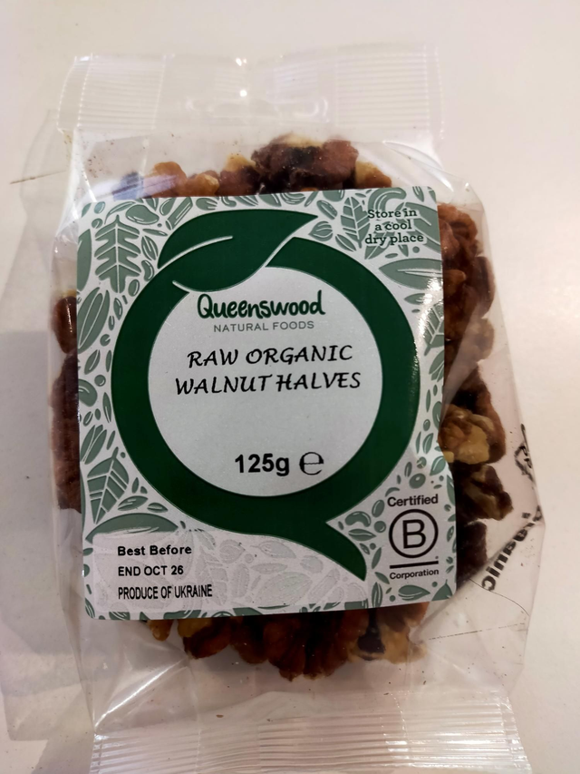 Organic walnuts 125g 20016