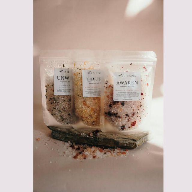 Gift Set of 4 Bath Soaks