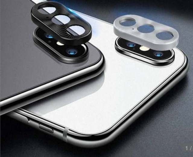 Protector Metalico Camara Trasera Iphone X - Xs - Xs Max
